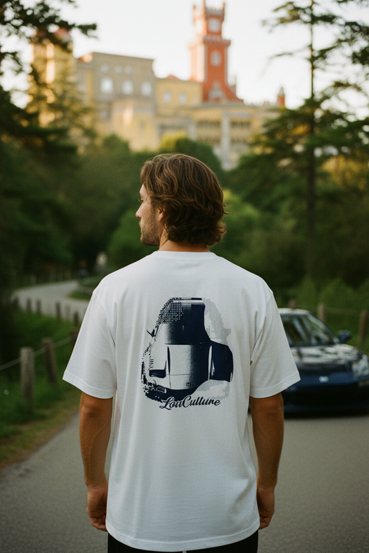 Drive With Passion — T-shirt Branca | Lowculture