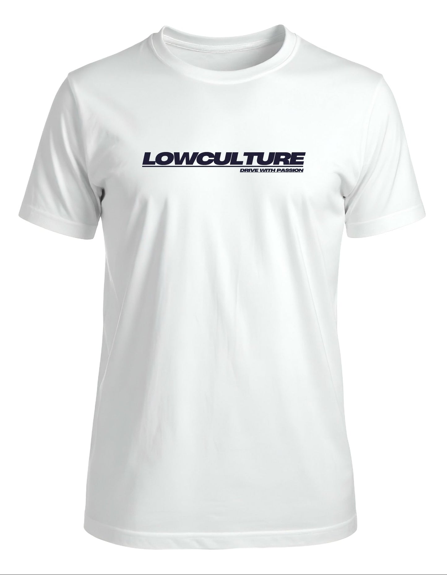 Drive With Passion — T-shirt Branca | Lowculture