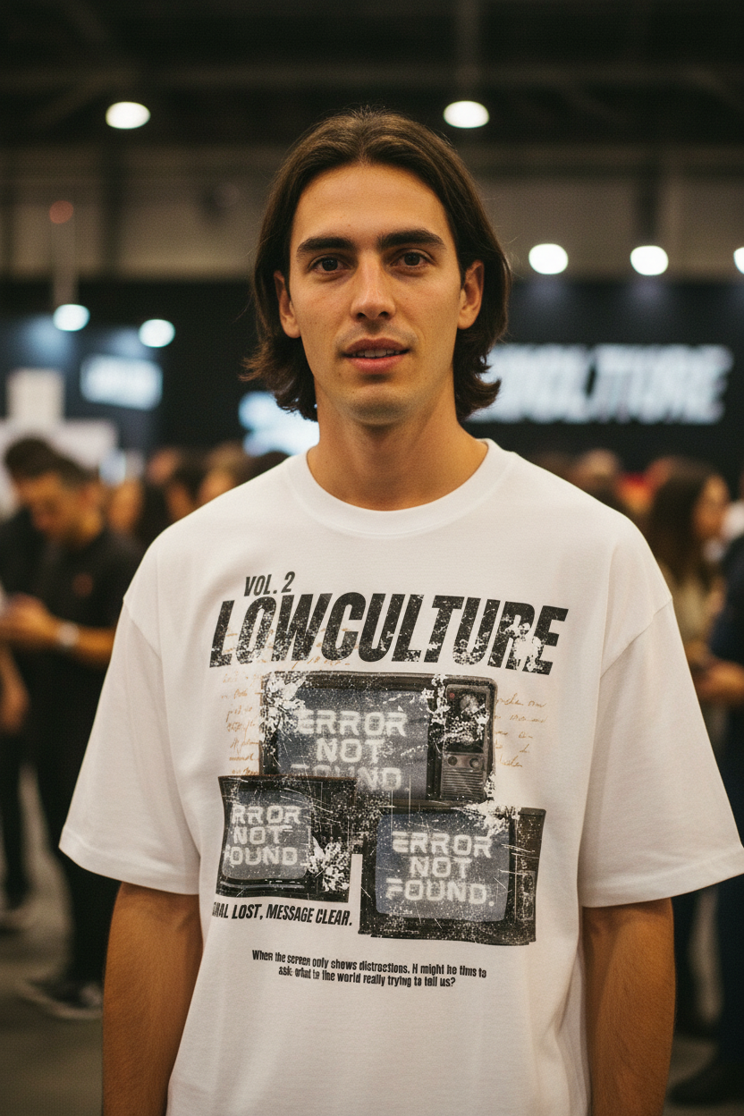 M1-4: Lowculture Event - White Tee